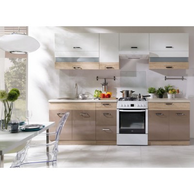 Virtuvės komplektas FD PREMIO B PLUS BASIC 270 su stalviršiu